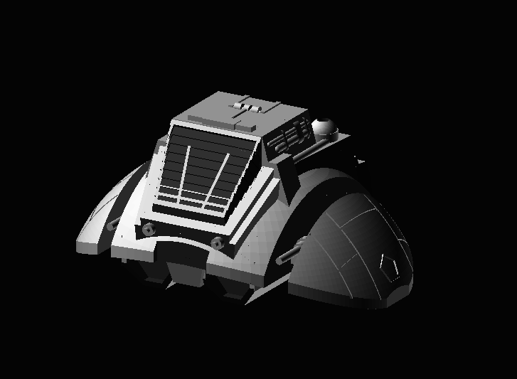 Cylon Raider for Minimates - Sm 1 Pilot version