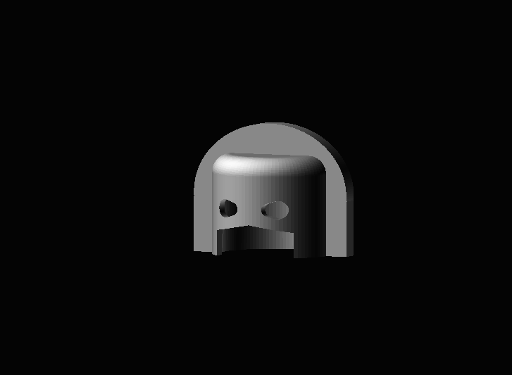 Peacemaker helmet for minimates