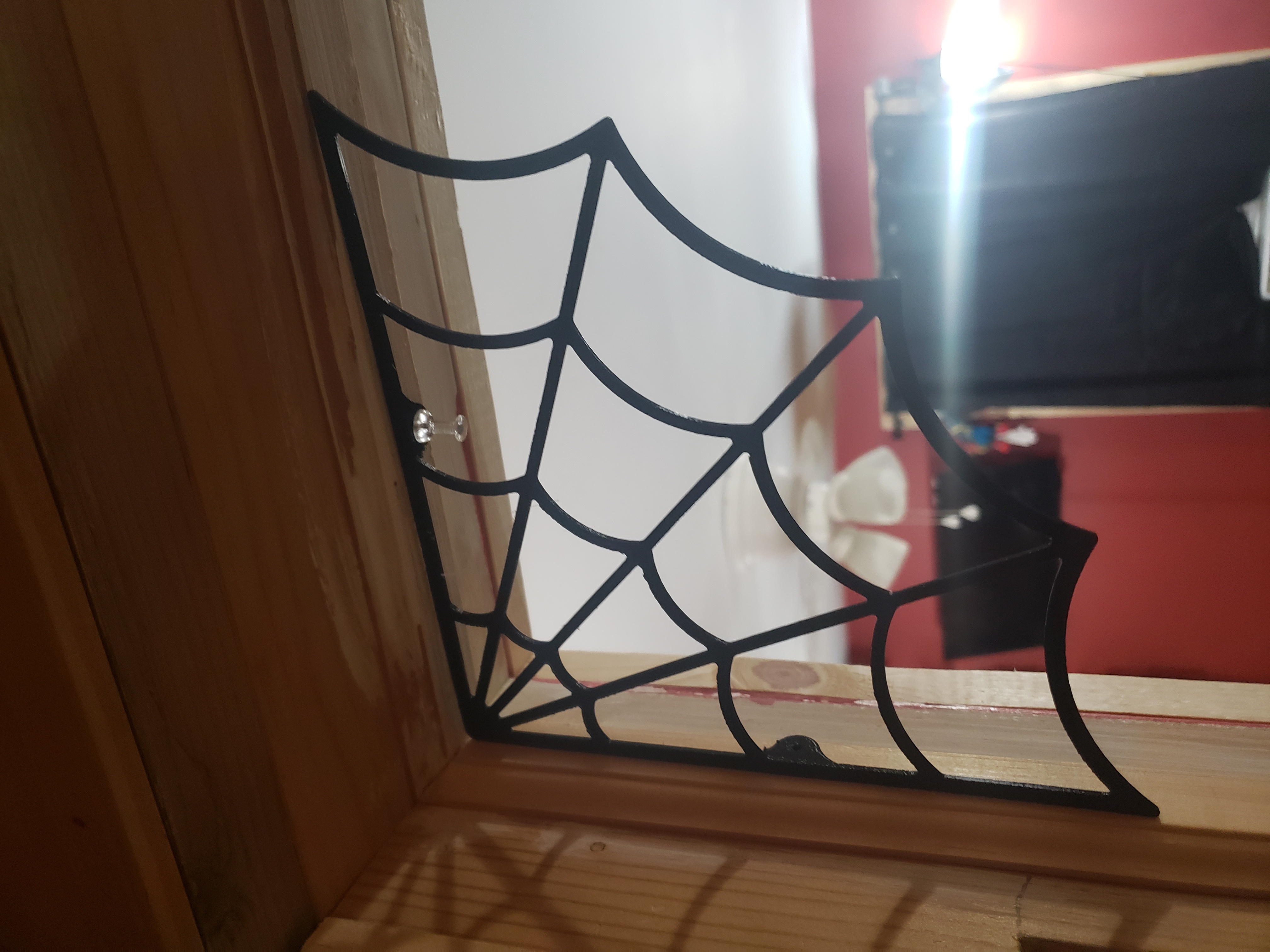 Spider Web Door Decoration