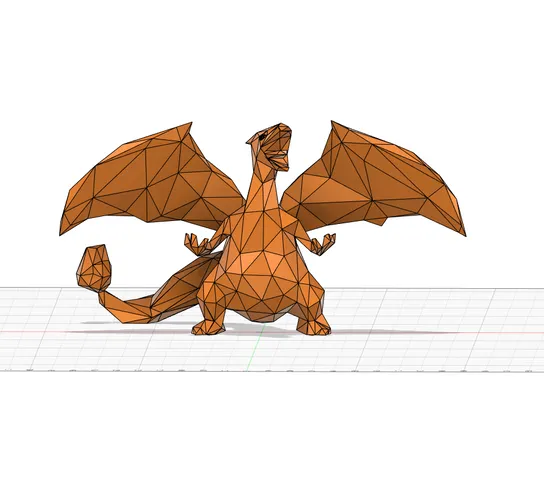 Low Poly Charizard