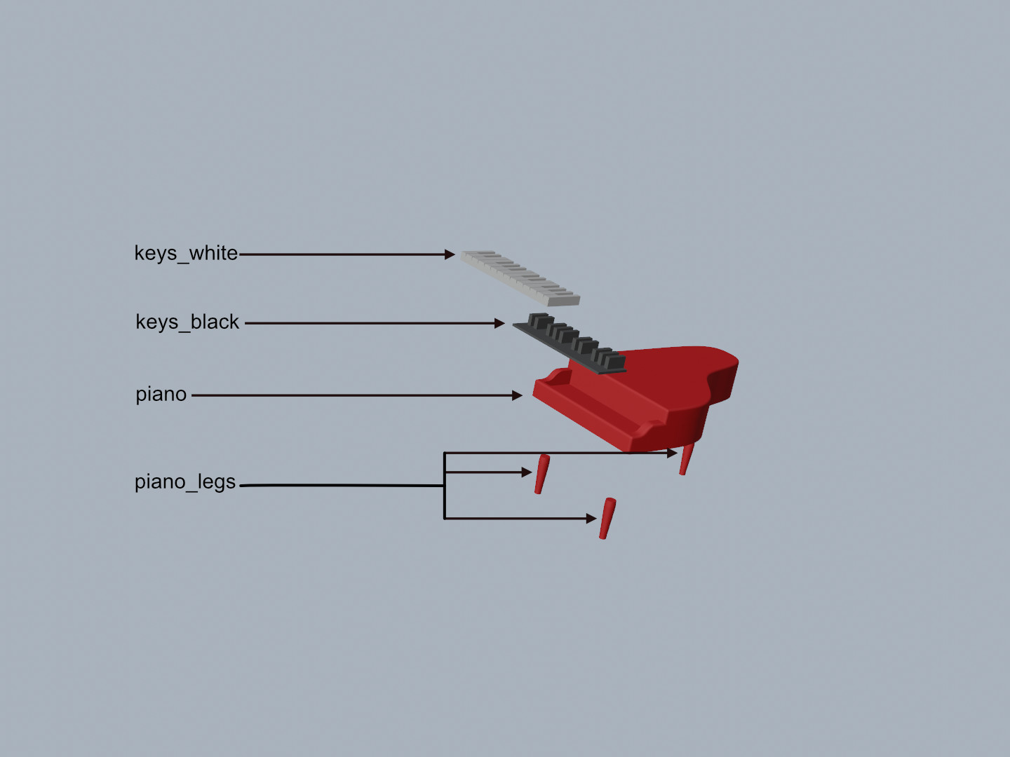 Miniatura 4 do modelo 3D Schroeder