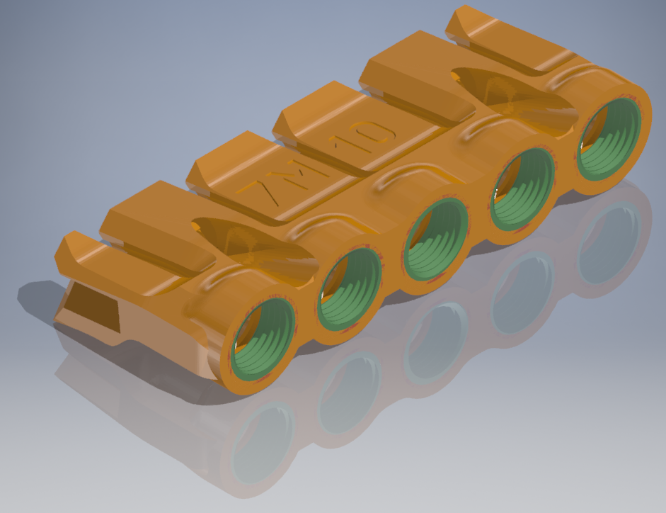 MMU3 PC4 - 1/8" 3D model thumbnail