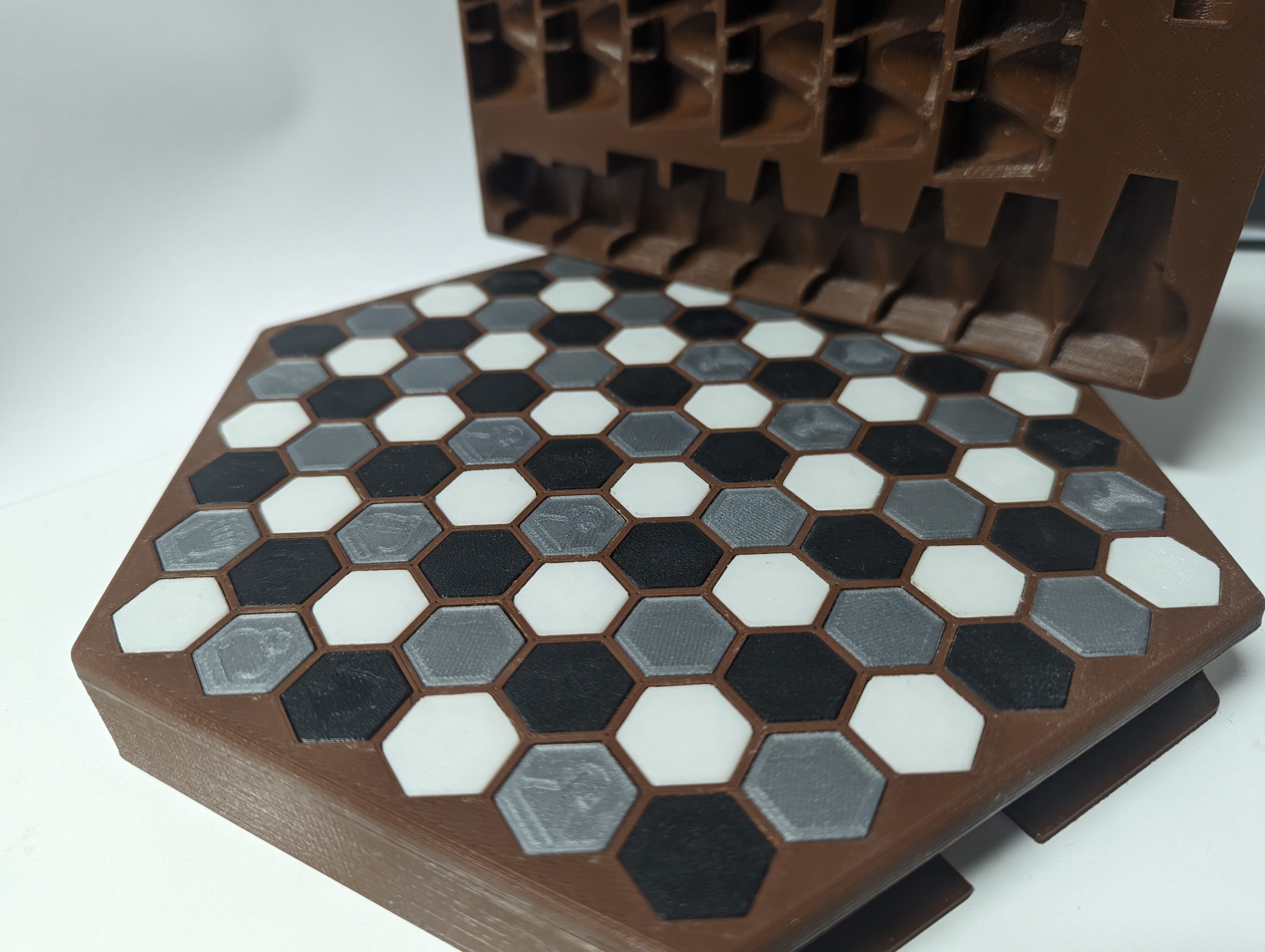 Hex Chess Set Magnetized