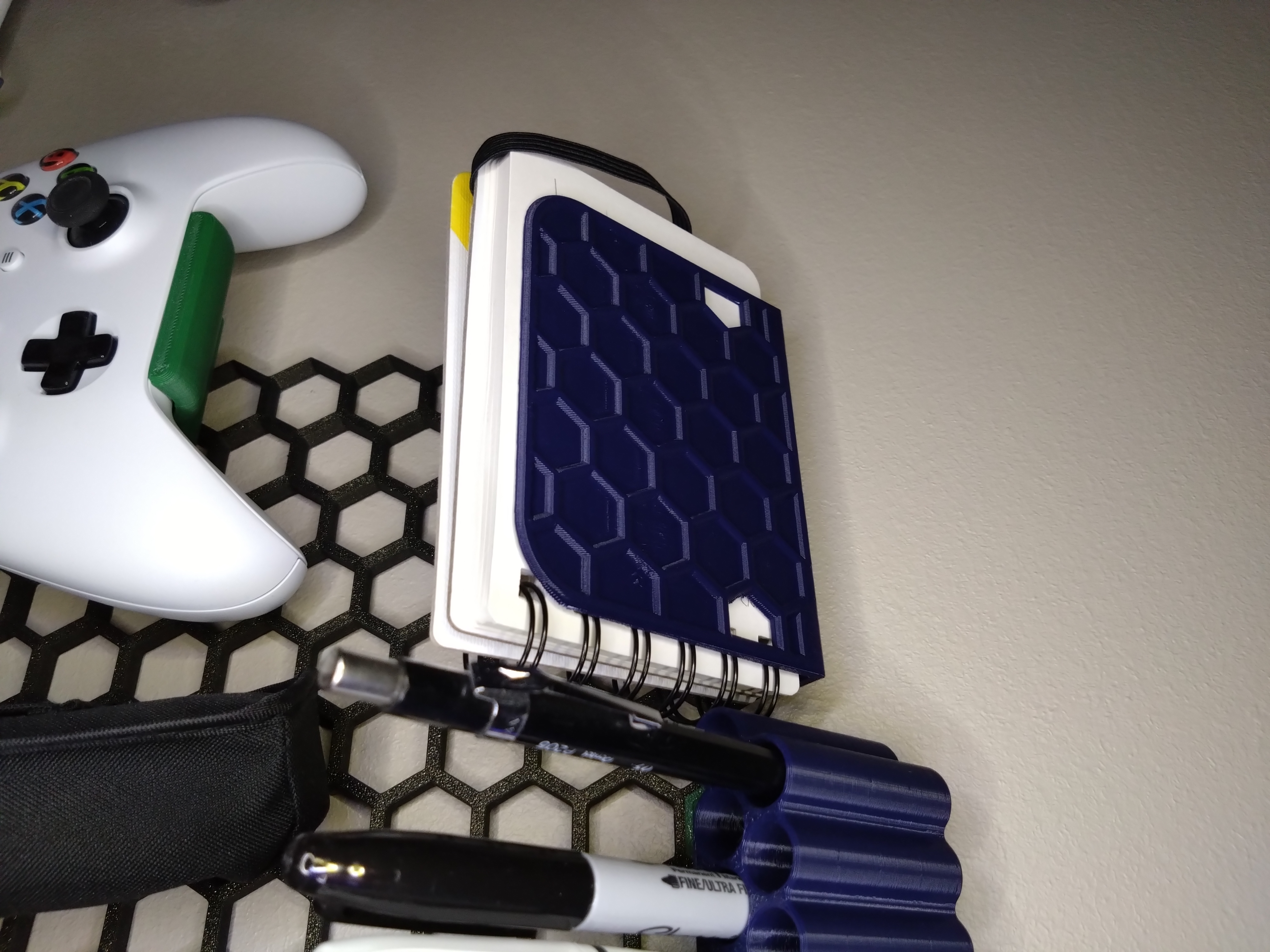 Notebook holder for HSW
