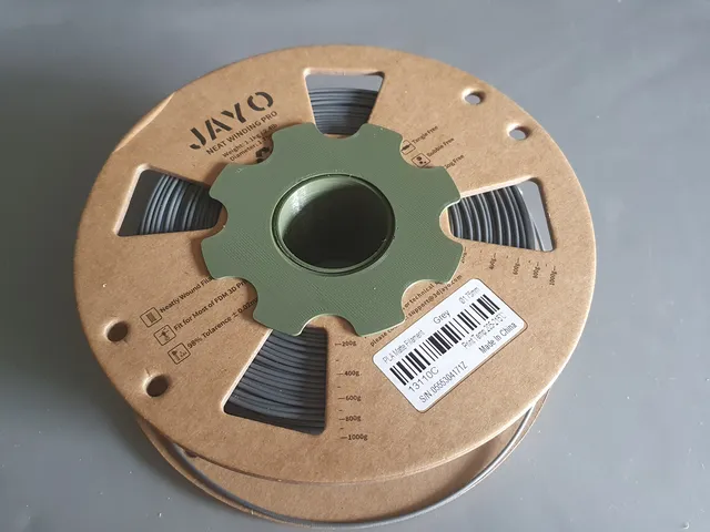 Cardboardspool adapter for better rolling (Jayo/eSun)