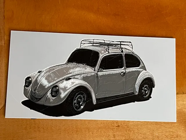 VW Beetle (Bug) - Hueforge