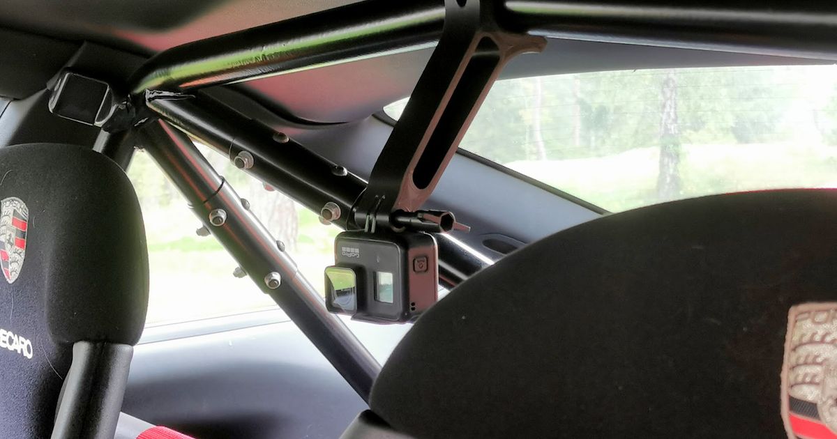 GoPro Roll Cage Mount by MagnusT Download free STL model