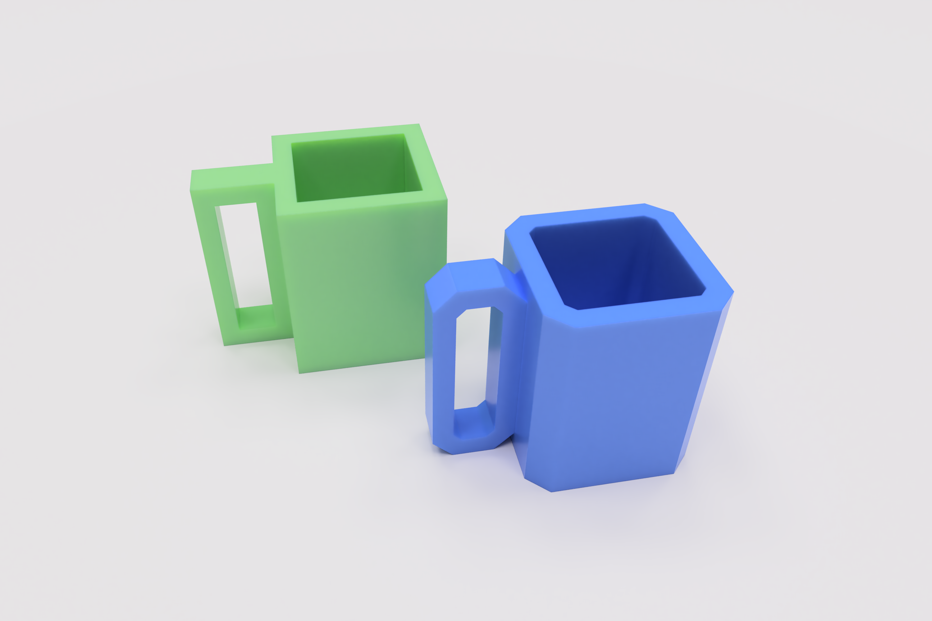 LowPoly Mug (2 versions)