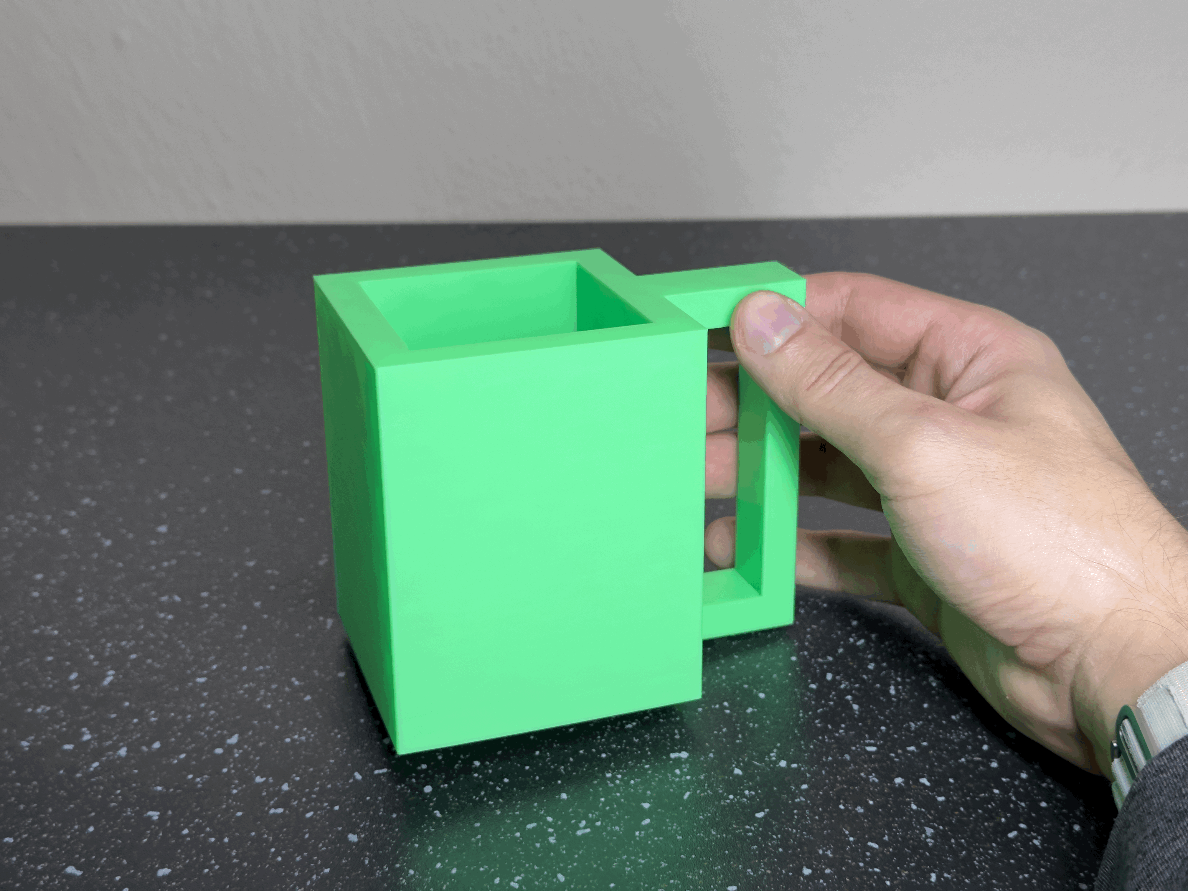 Miniatura 3 do modelo 3D LowPoly Mug (2 versions)