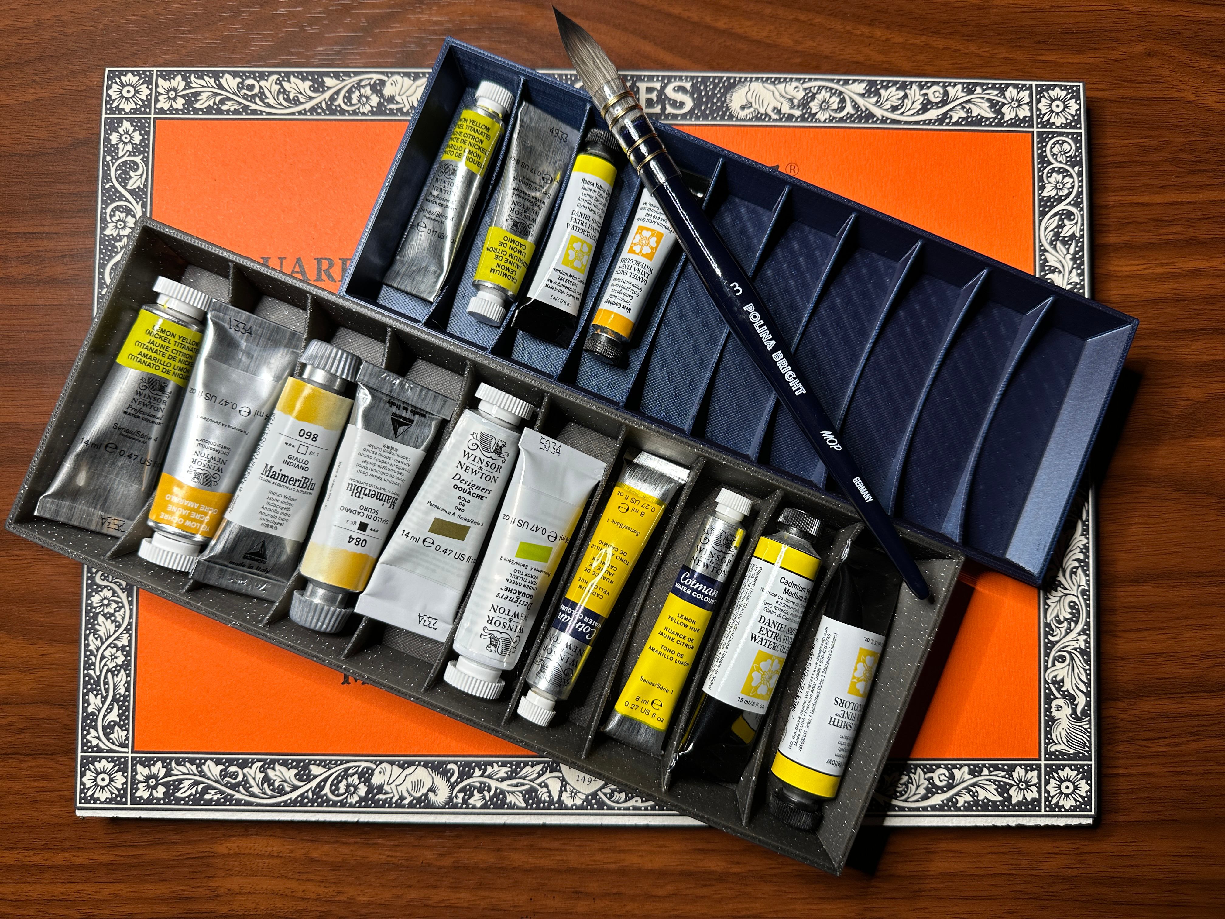 Watercolor Paint Tube Tray - 10 Slot