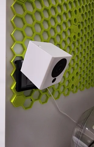 Honeycomb Wall - Wyze Cam