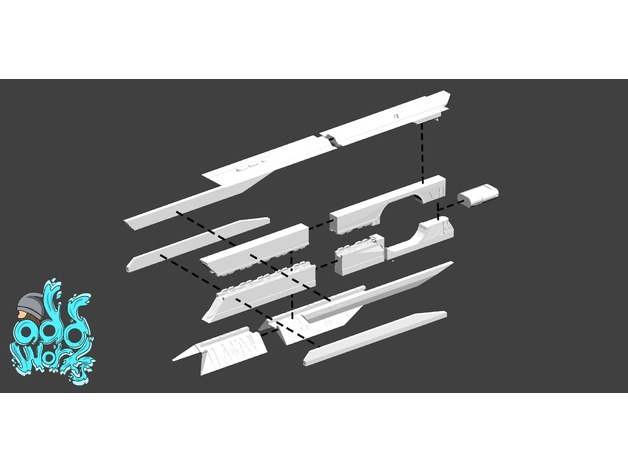 Miniatura 2 do modelo 3D D2 - Sunshot