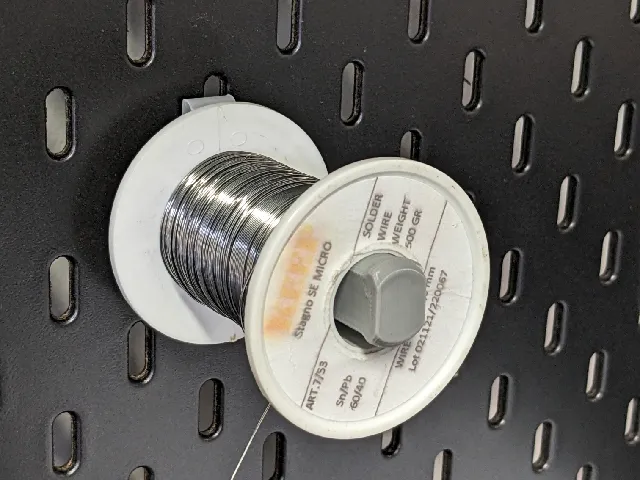 IKEA SKÅDIS Parametric Spool Holder – Solder, Filament, Wire