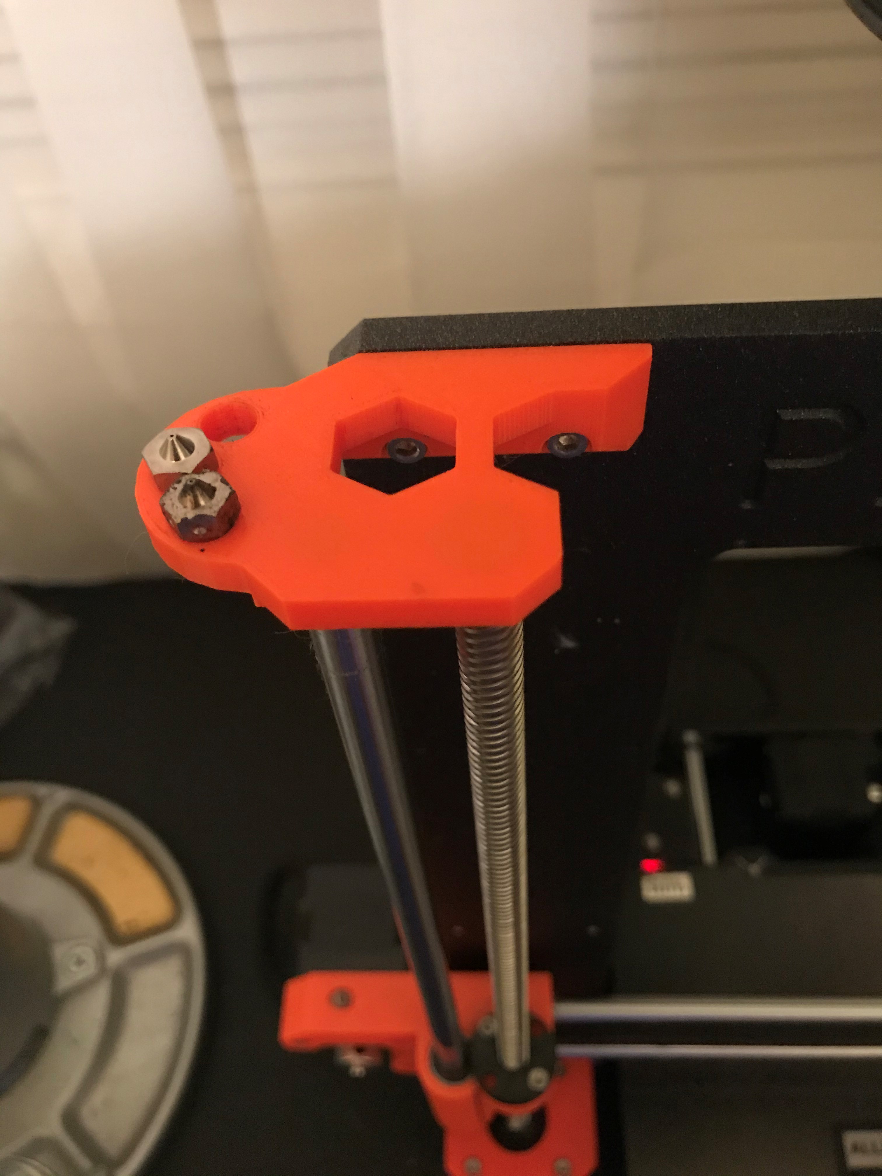 Z-Axis Mod - Nozzle Holster - Original Prusa I3 MK3S+