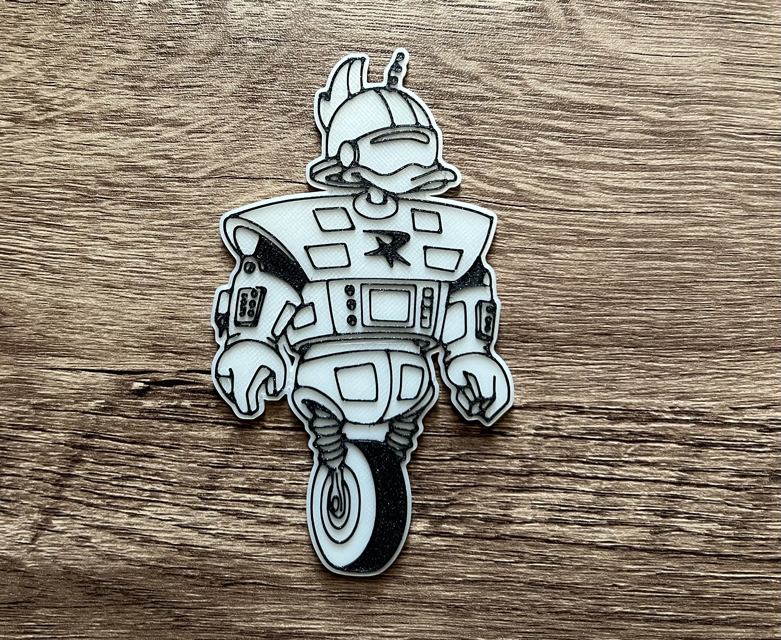 Gizmoduck Duck Tales magnet (8x3mm magnets)