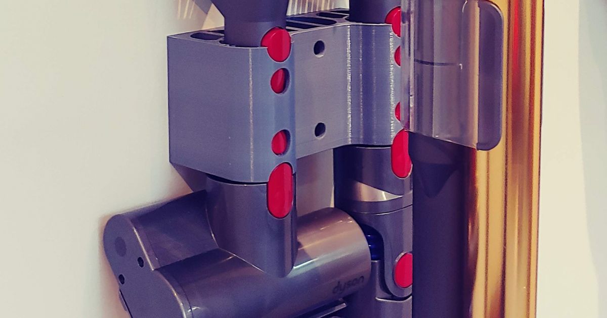 Dyson v11 Wall Bracket by Klaas Download free STL model