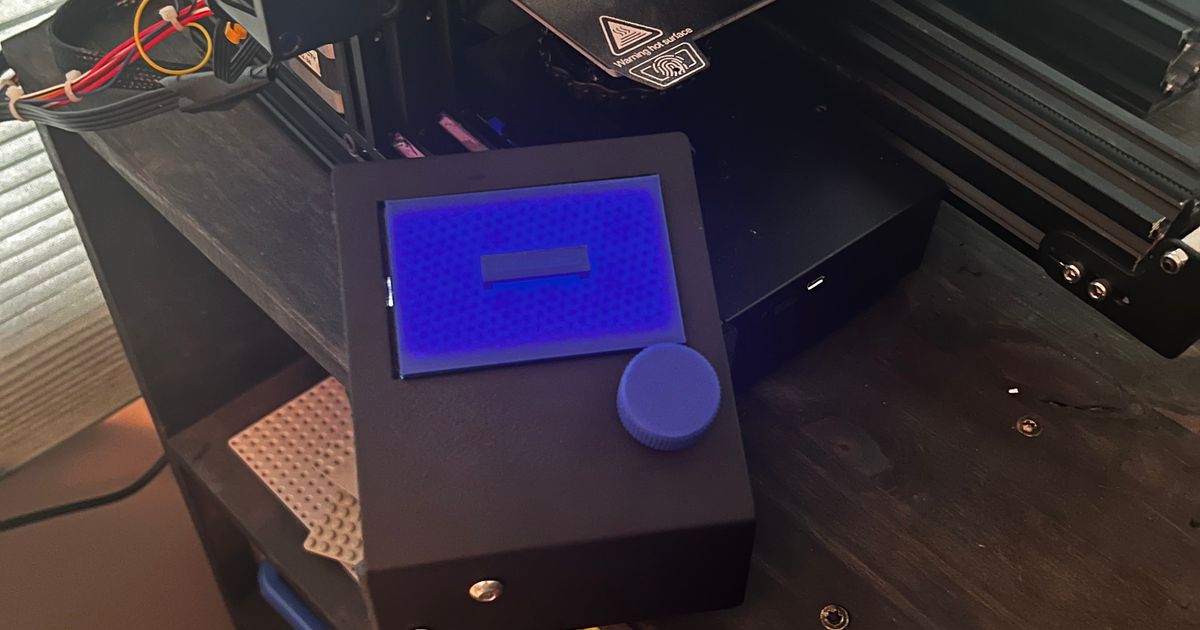 Ender 3 pro LCD bracket by Skwash | Download free STL model ...