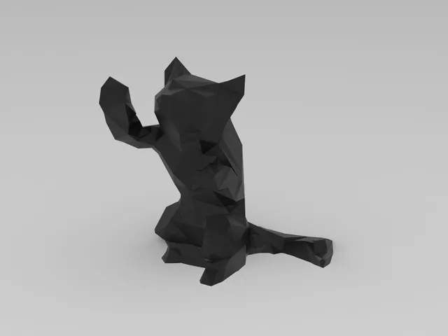 Low Poly Cat
