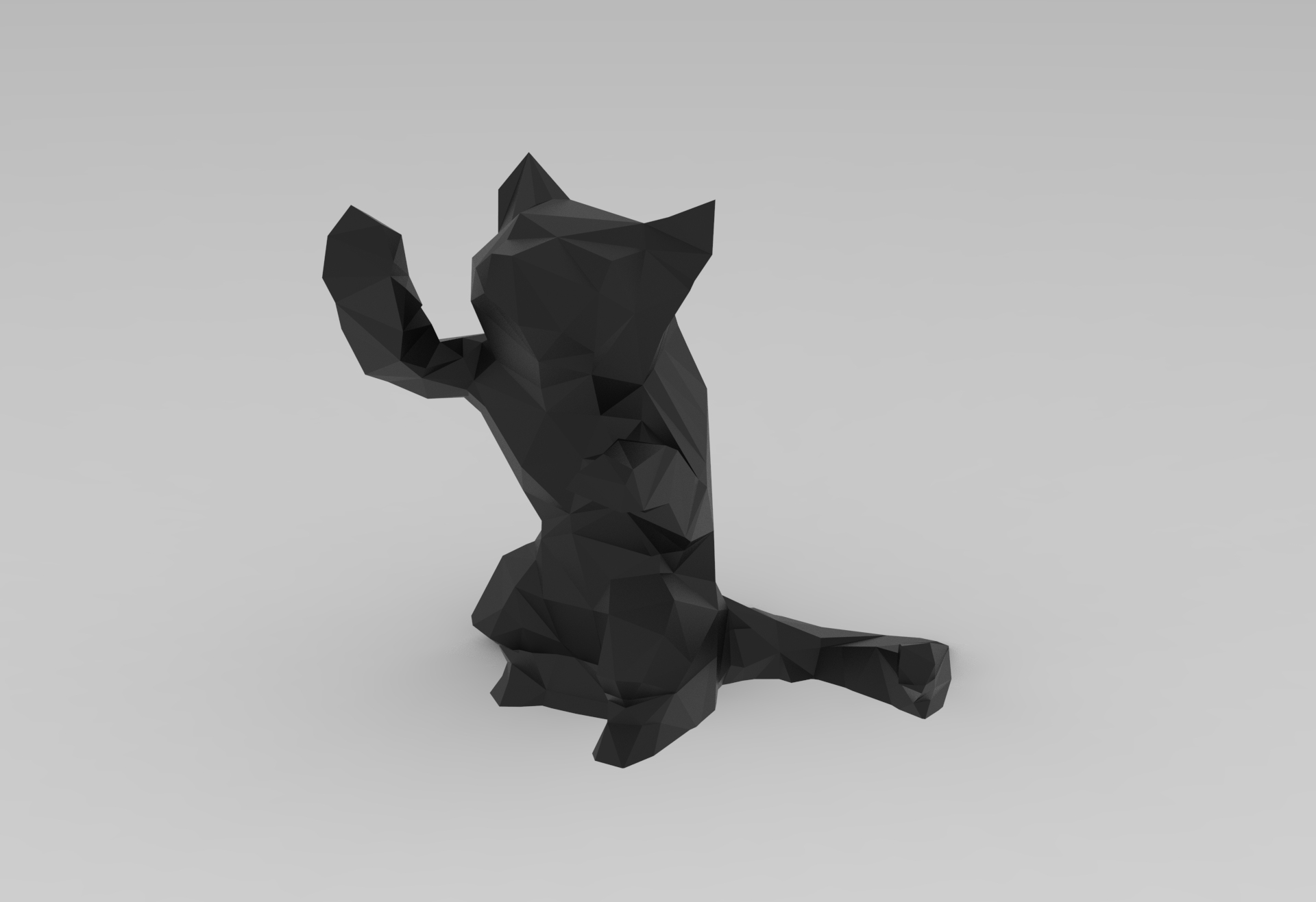 Low Poly Cat