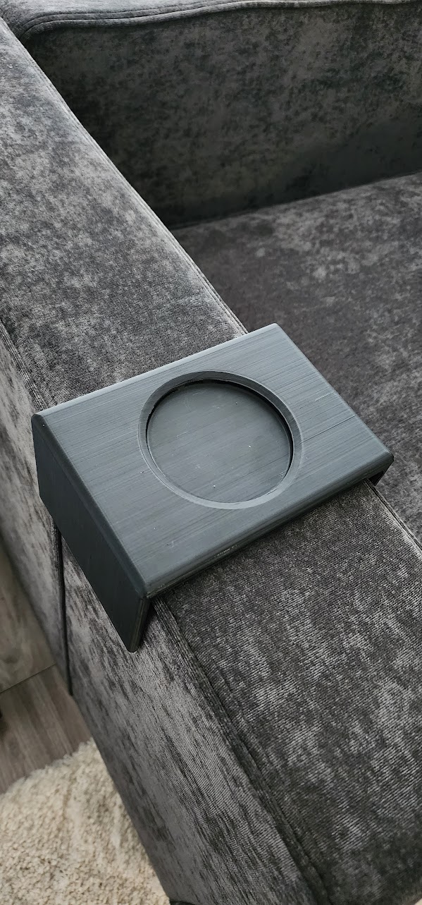 Love Sac Couch Arm Coaster V1