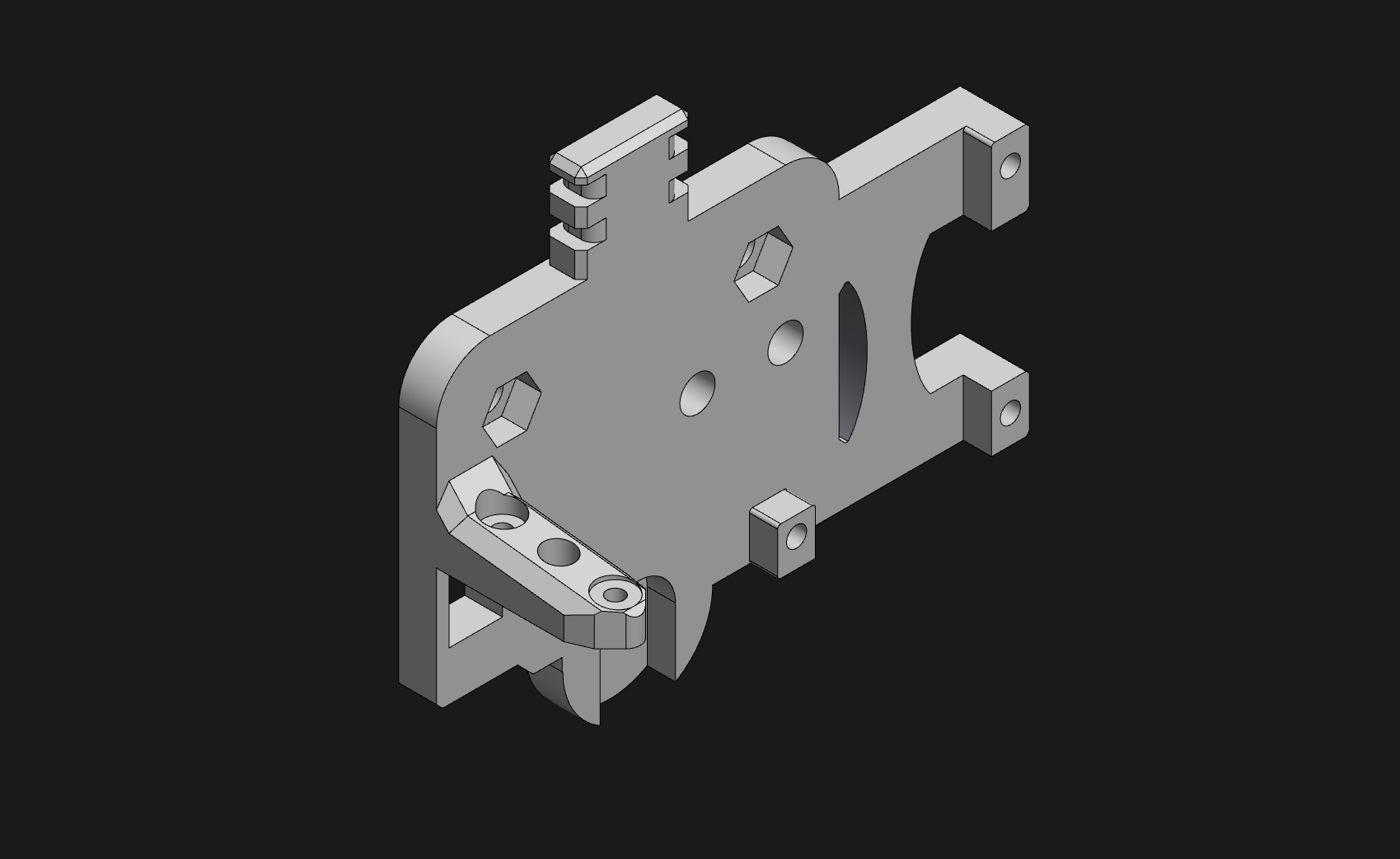 E3D Hemera Ender Mount V2 by PBR Designs Download free STL model