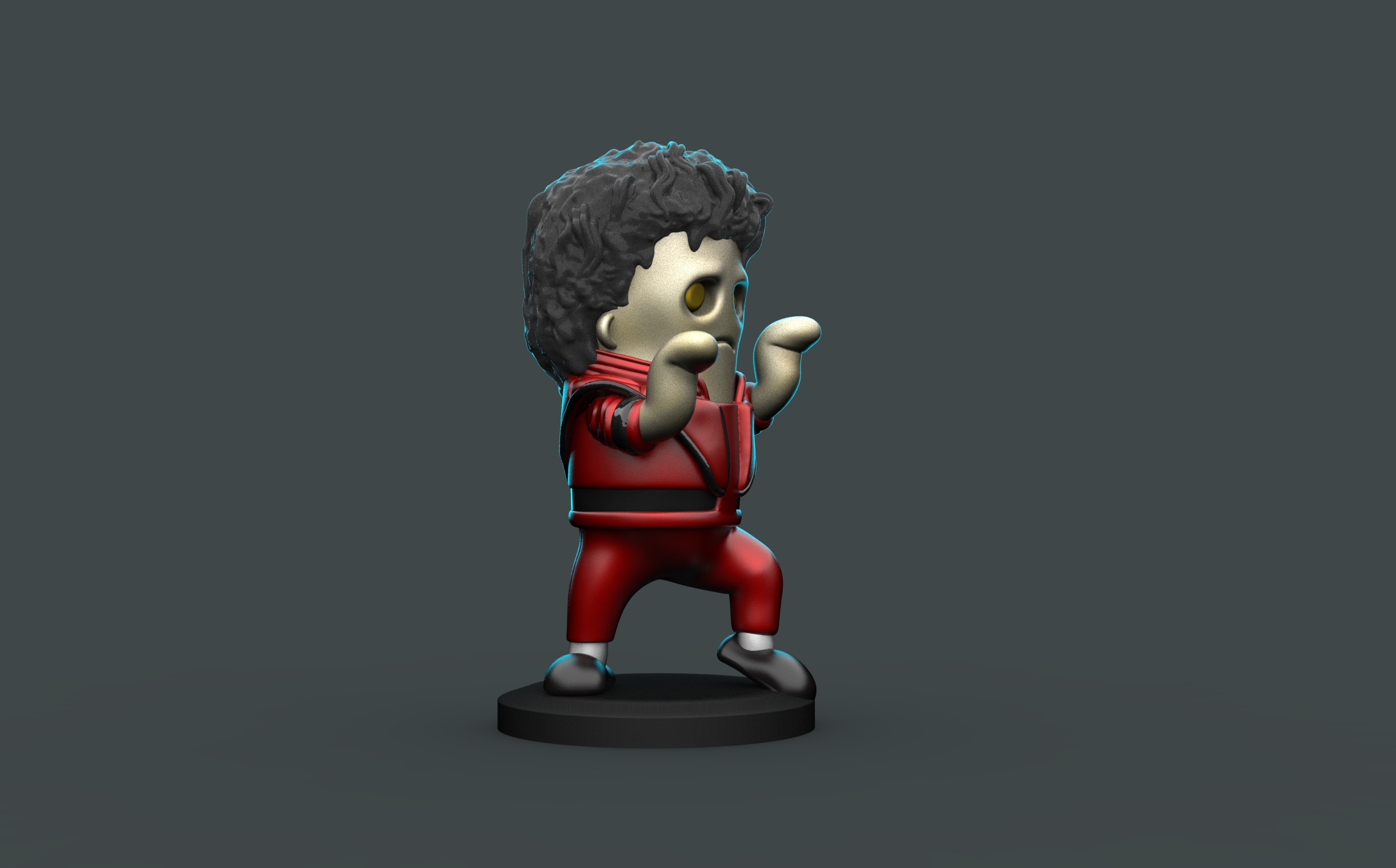 MJ Thriller mini dude