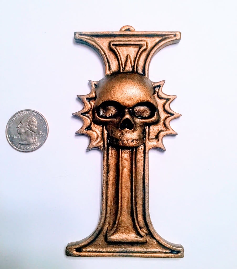 Ecclesiarchy Rosette - WH40K