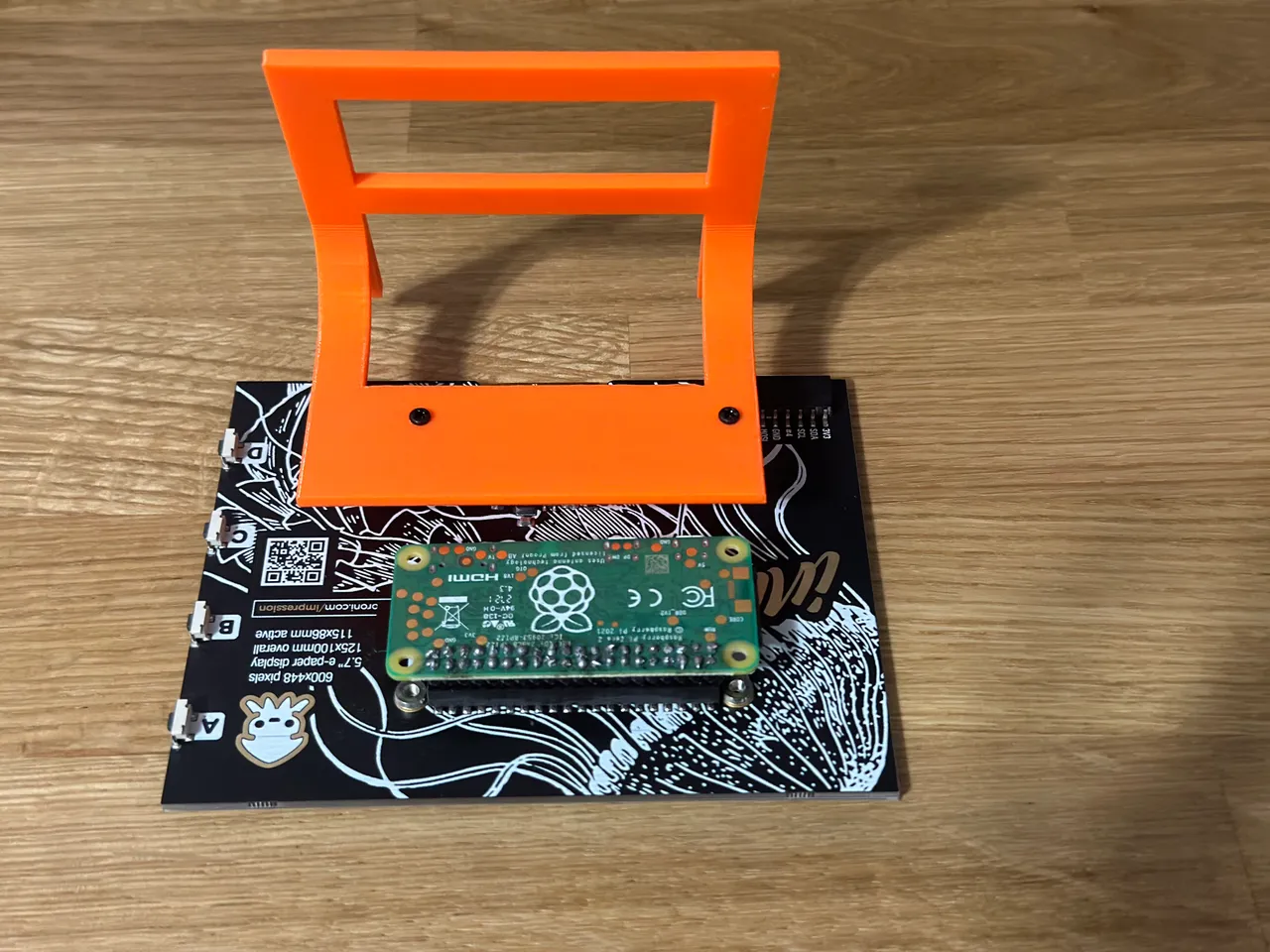 patroon hoogte Beeldhouwwerk PiInk - A Raspberry Pi Powered E-Ink Picture Frame by tlstommy | Download  free STL model | Printables.com
