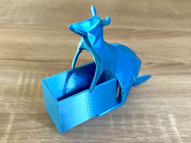 Low Poly Kangaroo Box