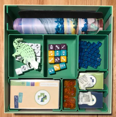 PaleoVet board game insert organizer Paleo Vet