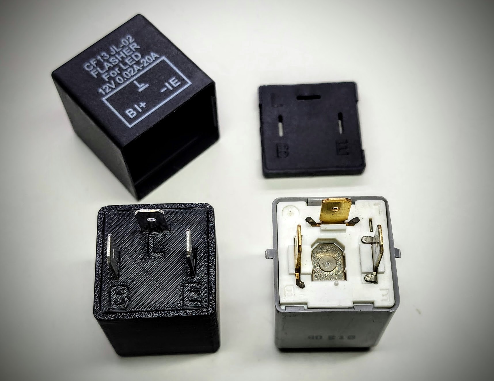 CF13 LED Blinker Relay Box Resize by Robert Givens Download free STL