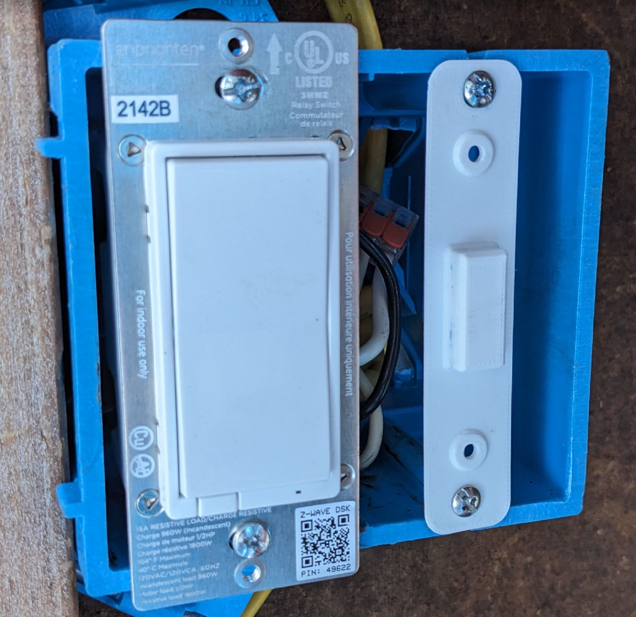 American Toggle Switch Blank