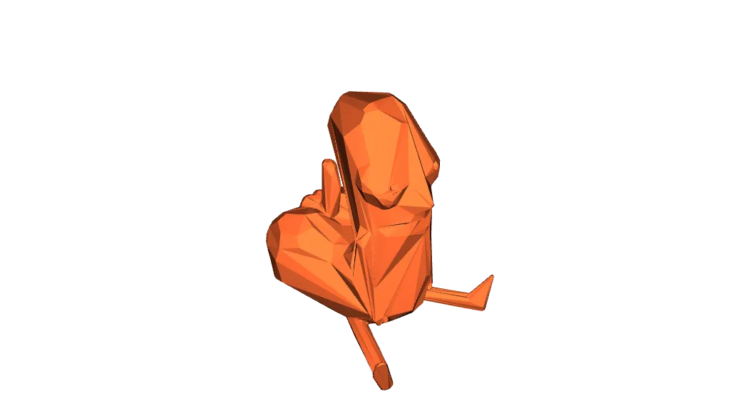 Low Poly DickButt by SusManufactory | Download free STL model ...
