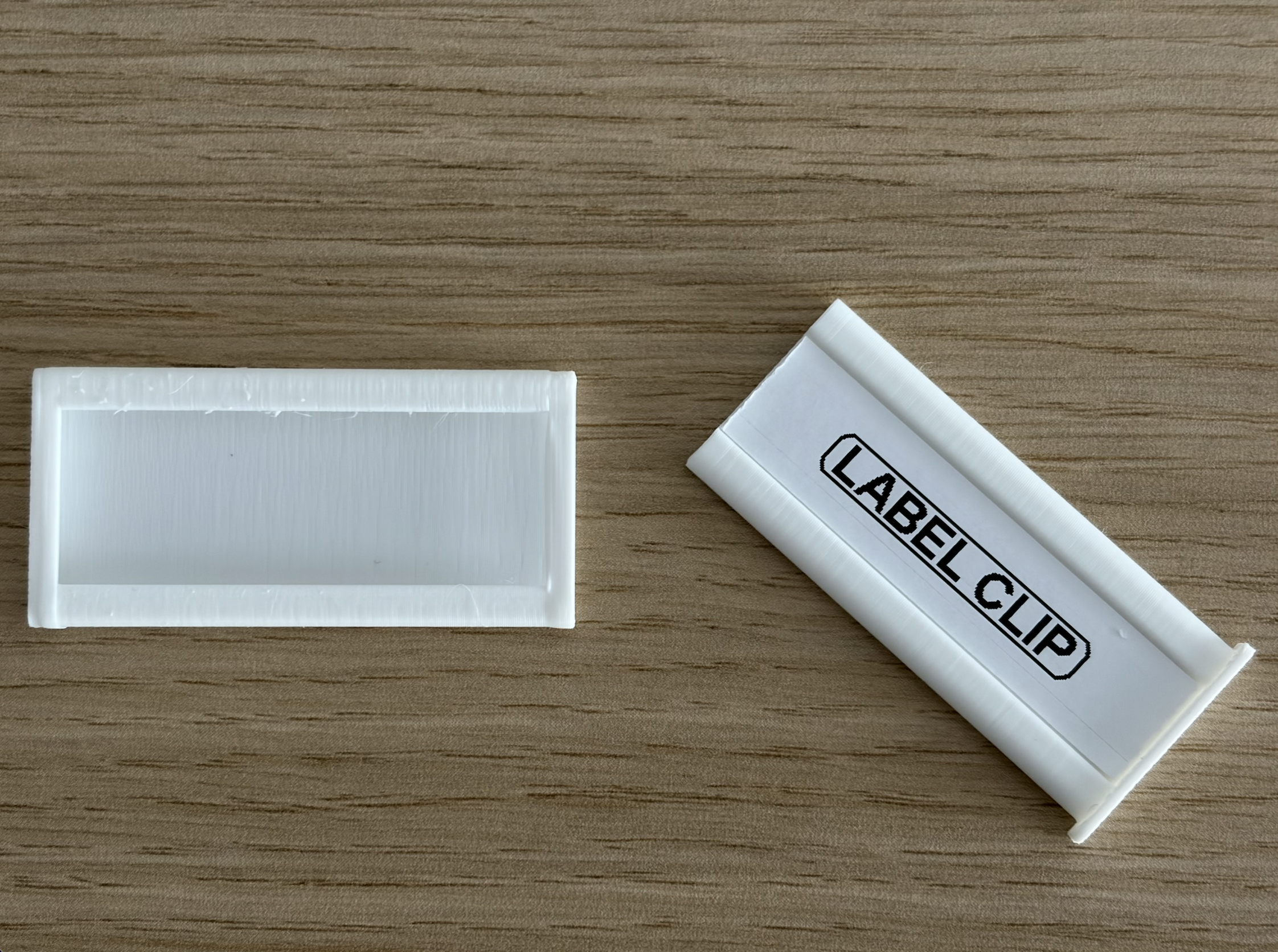Replaceable Label Case
