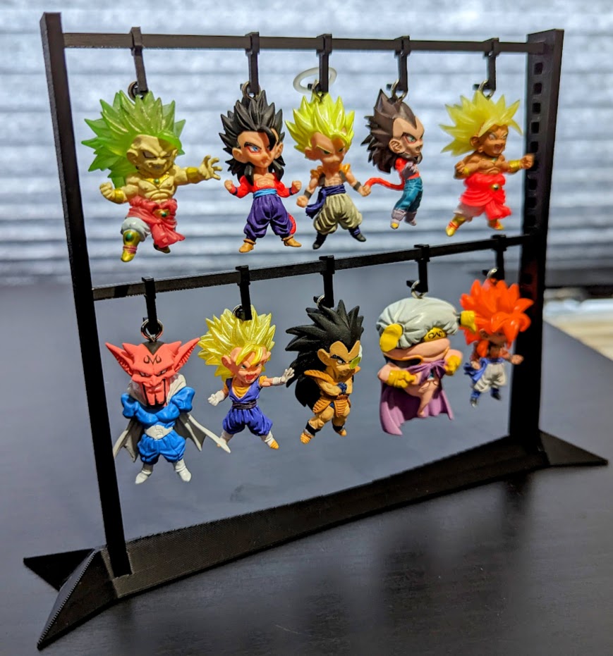 Adjustable keychain display stand by viledisgorgement download free