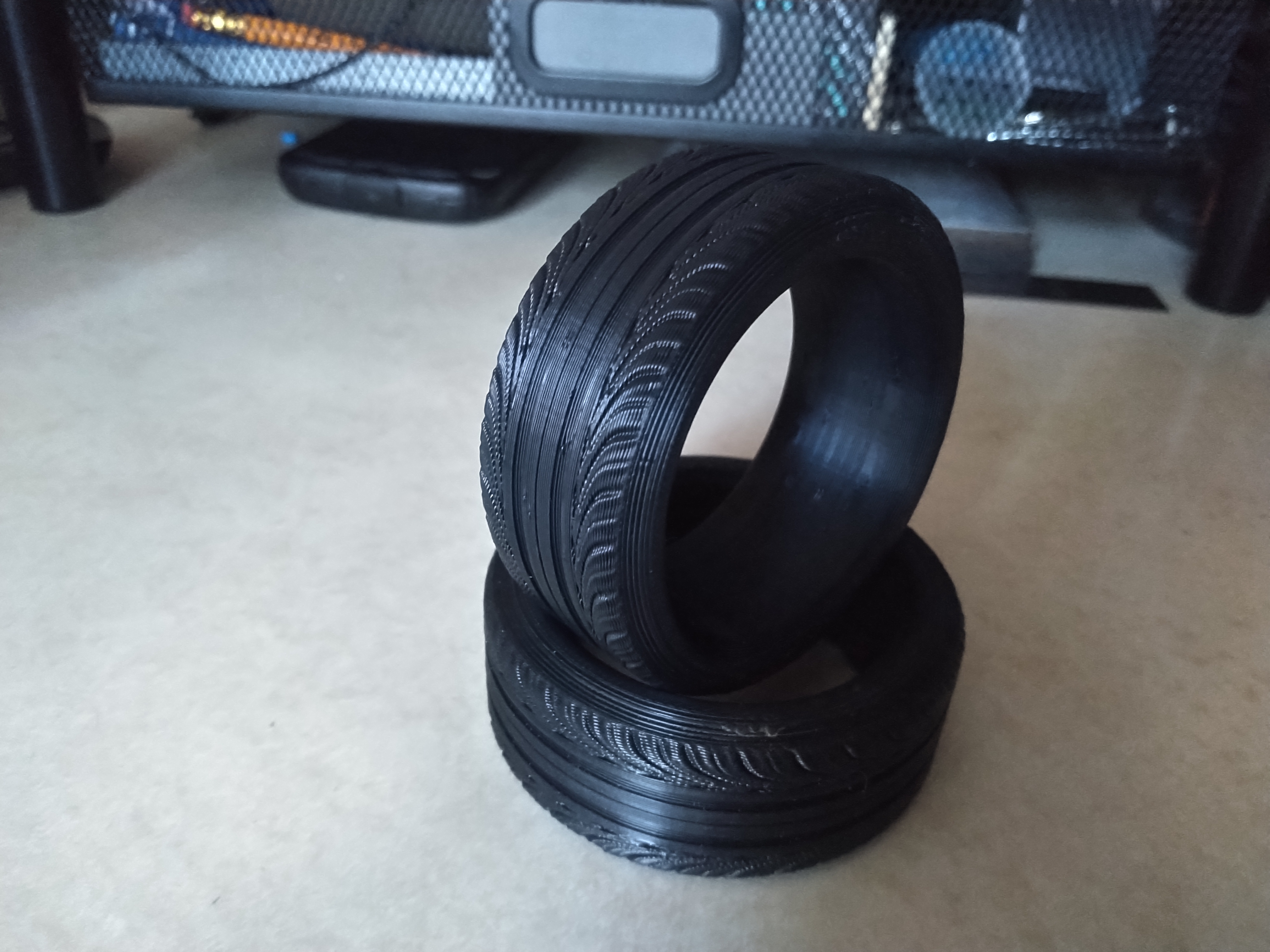 One Tenth Scale Car Tire