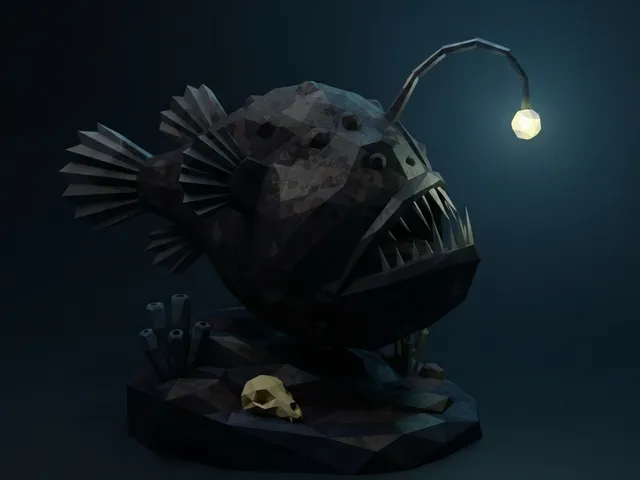 Low Poly Anglerfish