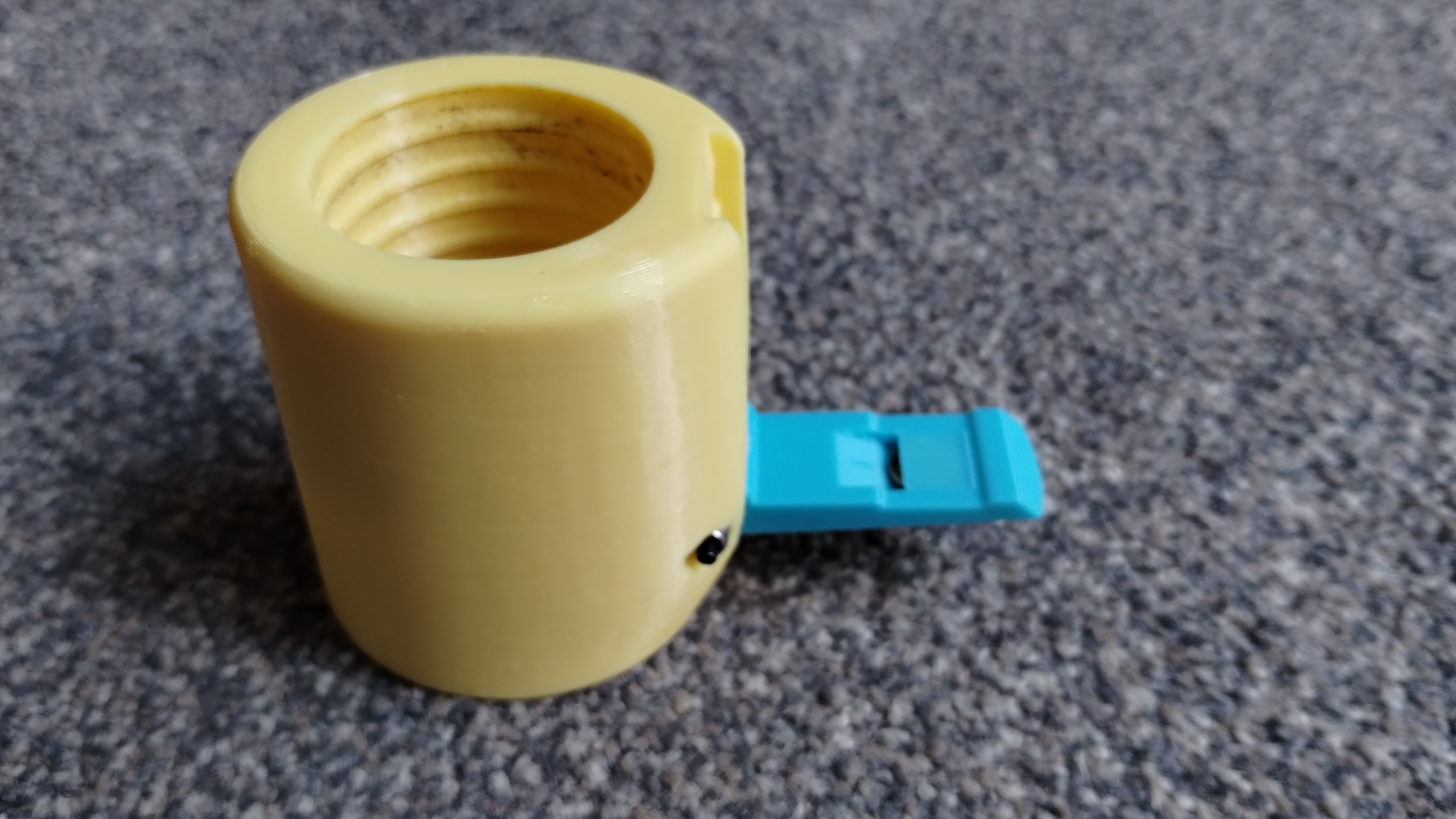 CamLock for 32mm hose 3D model thumbnail