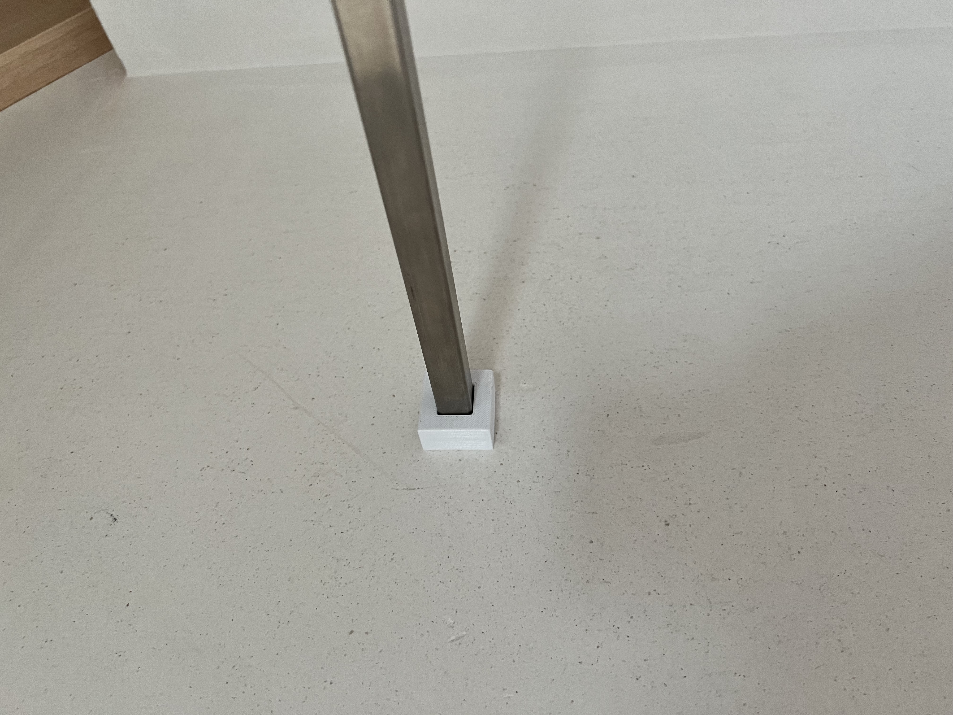 coat rack wall mount for square tube 15 mm