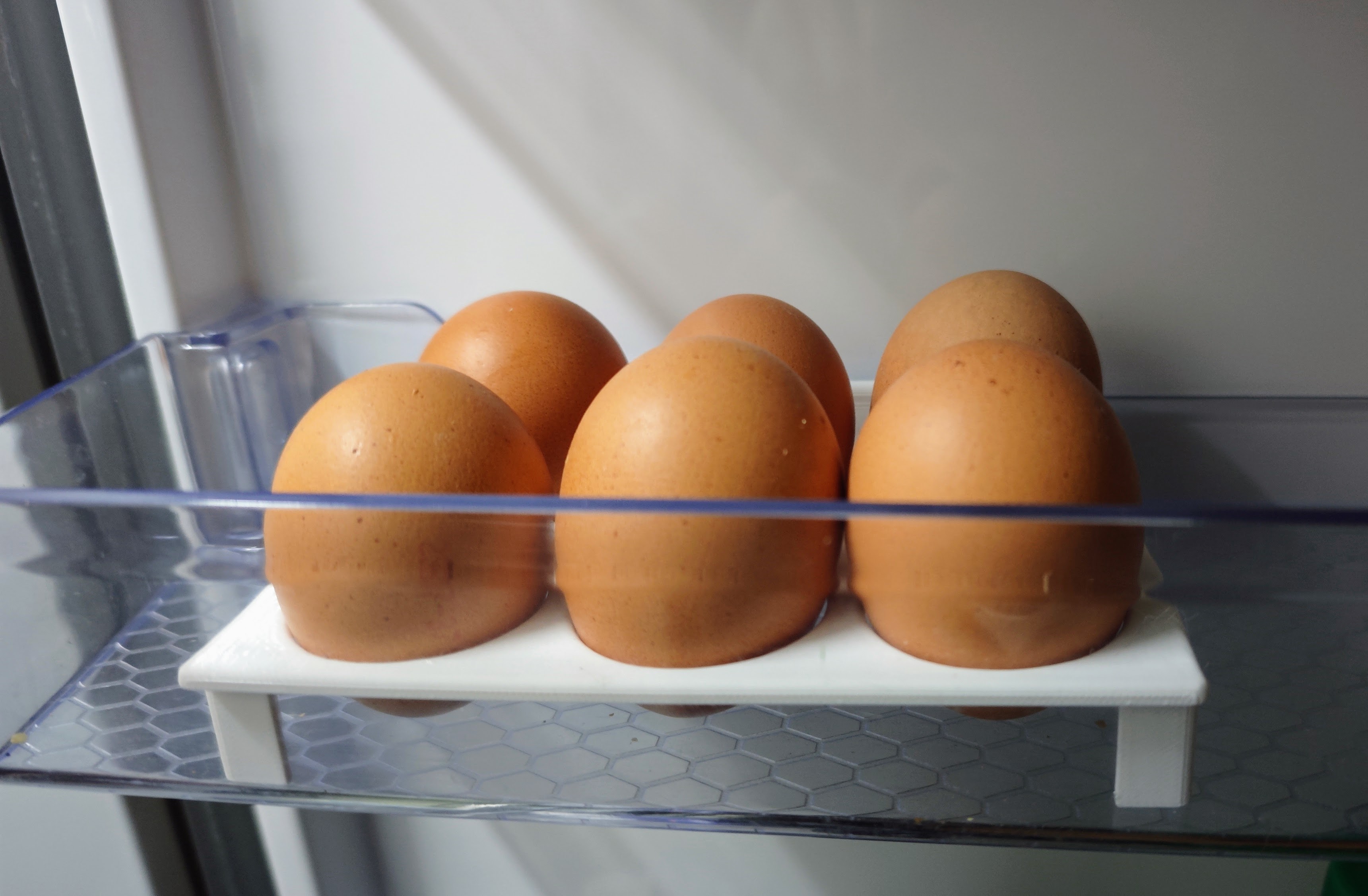 Egg tray for refrigerator.
