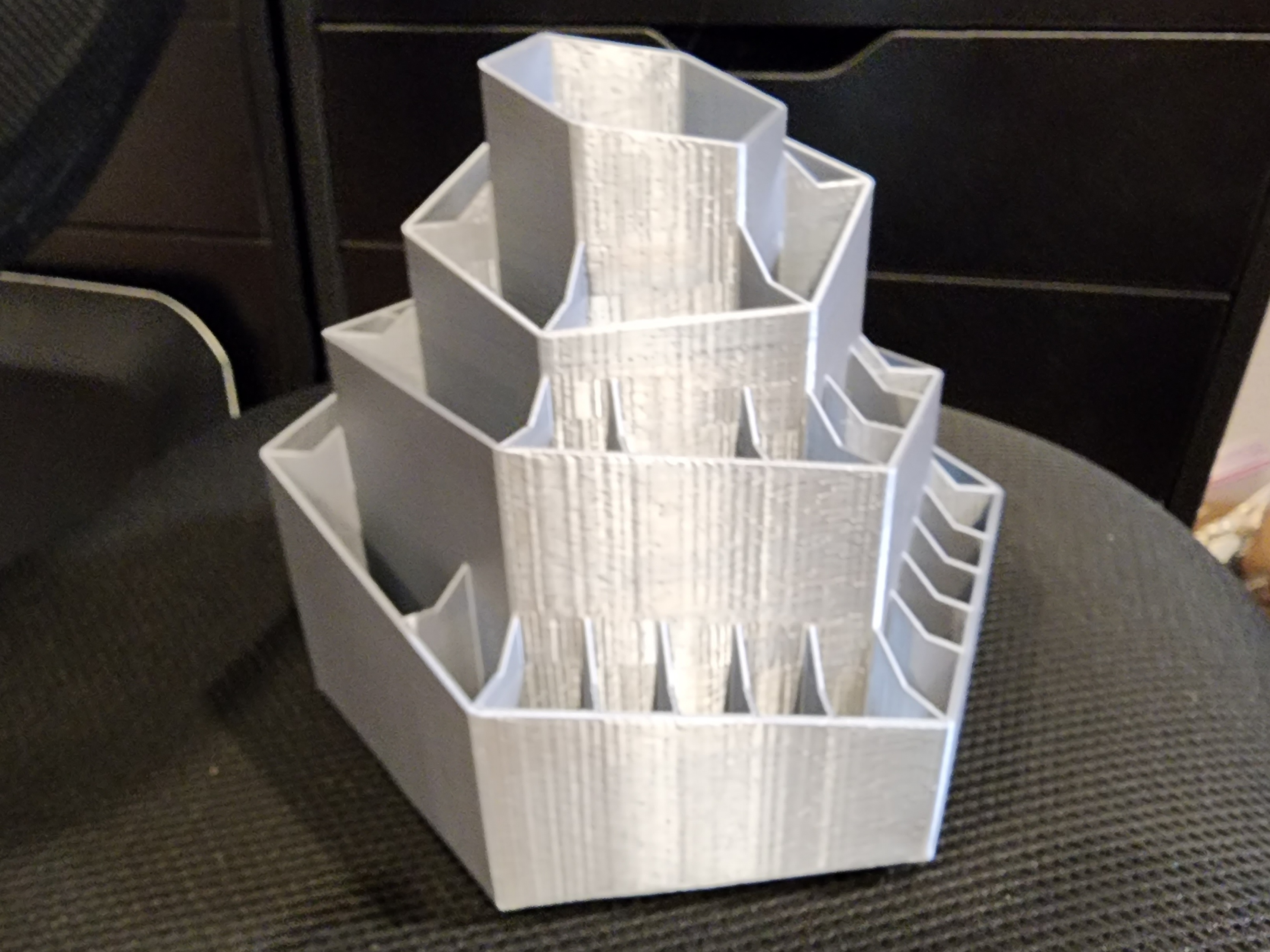 #0096 Hexagon Tool Caddy [on turntable]