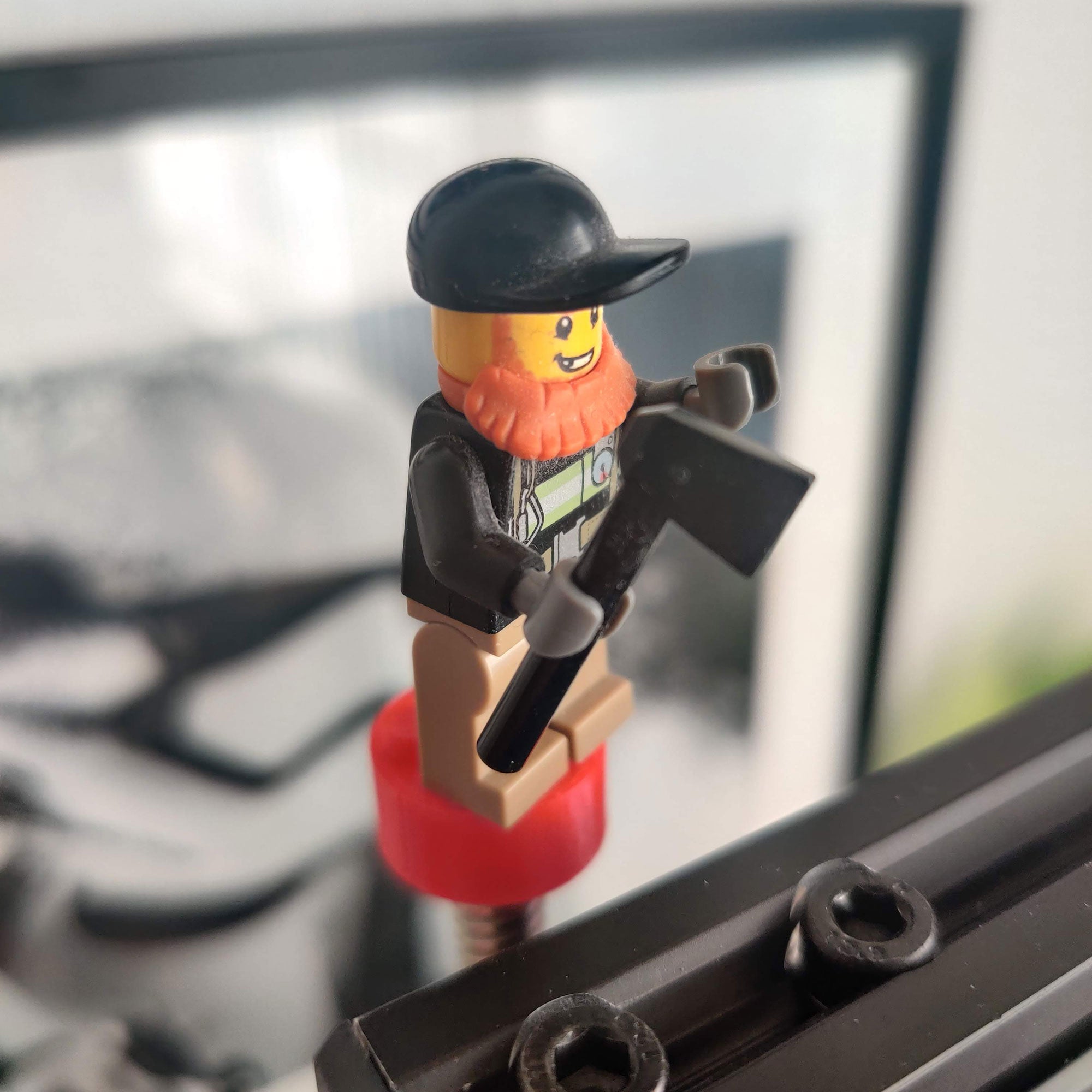 Ender 3 V2 spindle lego decoration