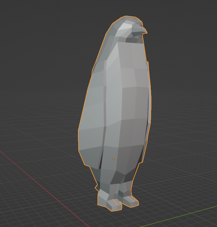 Low Poly Penguin