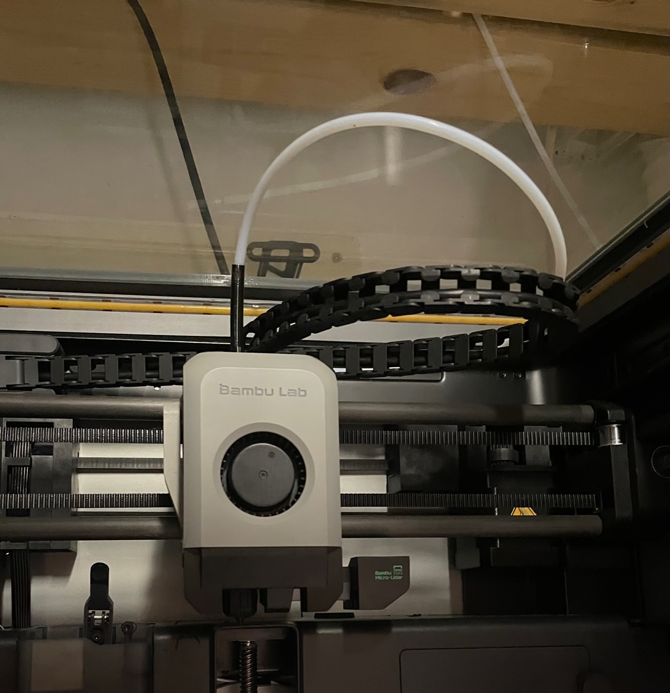 Bambu Lab flexible print head PTFE guide