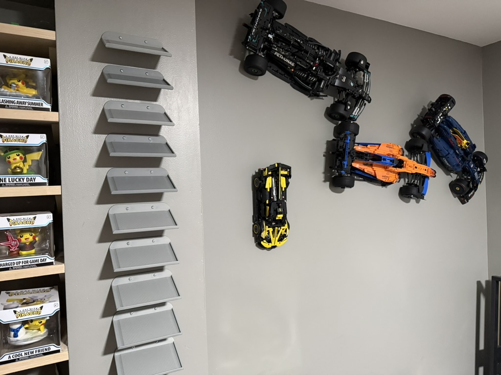 Wall Mount for LEGO F1 Speed Champions