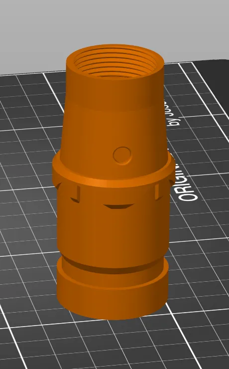 Vacuum bag Dyson V6 adapter by Orbital | Download free STL model ...