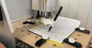 CNC Milling pen attachment