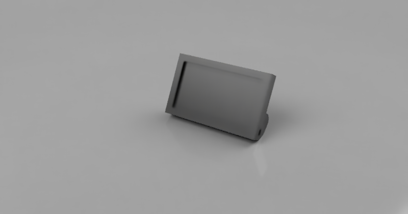 touch screen stand 3d model