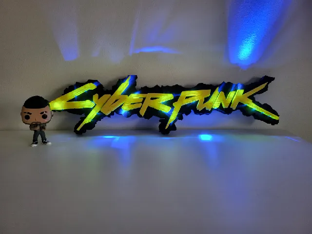 CyberPunk LED Logo