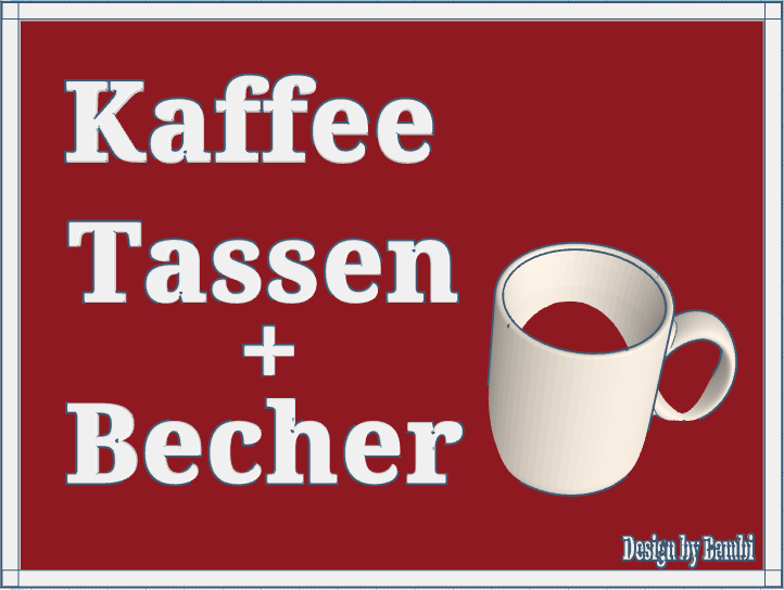 Hinweise Büro Kollektion Teil 1 von 6 >Bürotassen<